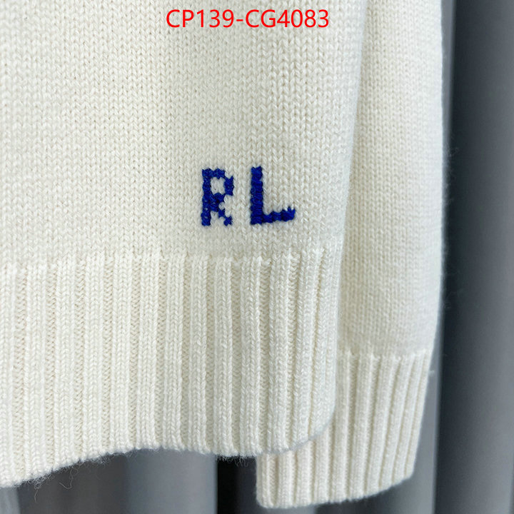 Clothing-Polo Ralph Lauren perfect quality designer replica ID: CG4083 $: 139USD