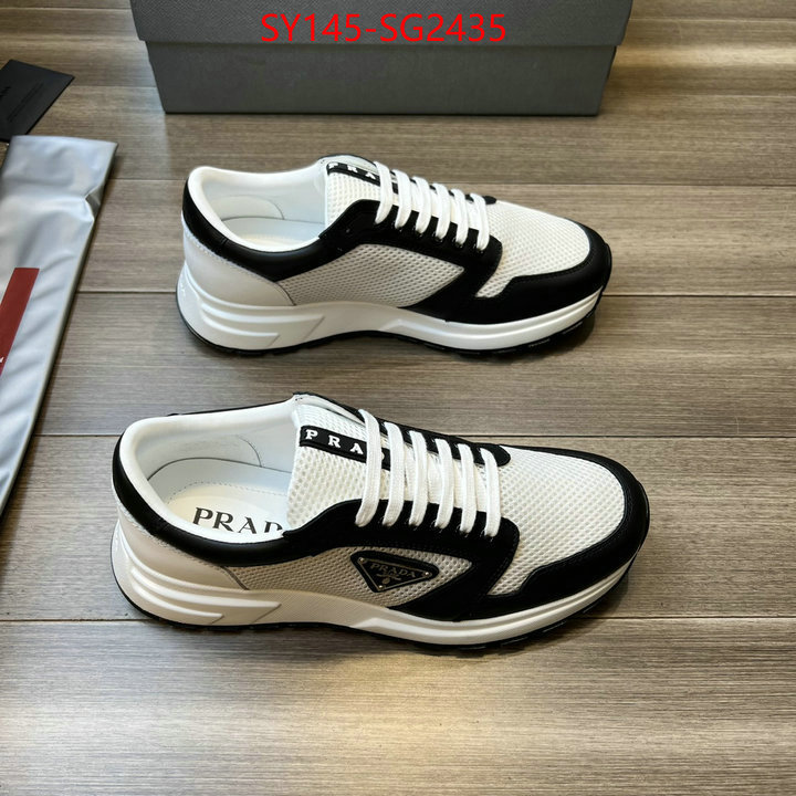 Men shoes-Prada highest quality replica ID: SG2435 $: 145USD
