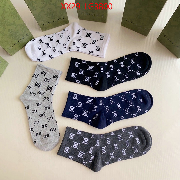 Sock-Gucci china sale ID: LG3800 $: 29USD