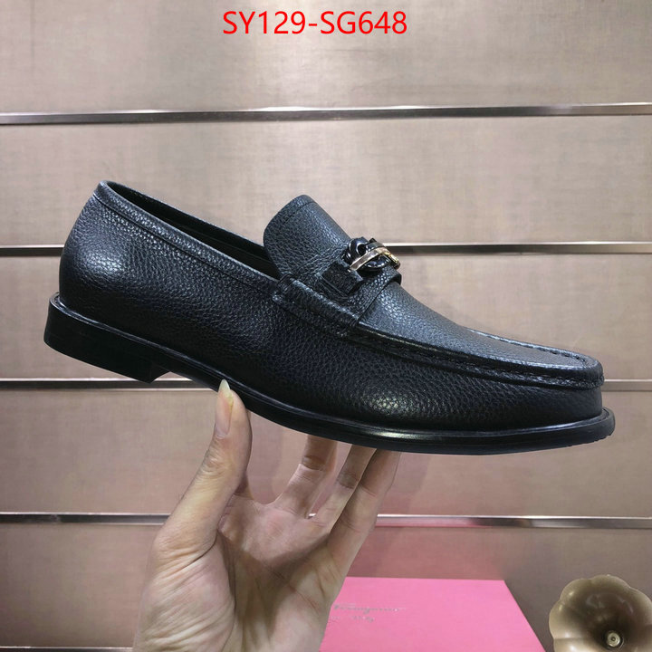 Men shoes-Ferragamo replica aaaaa+ designer ID: SG648 $: 129USD