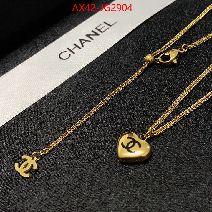 Jewelry-Chanel cheap wholesale ID: JG2904 $: 42USD