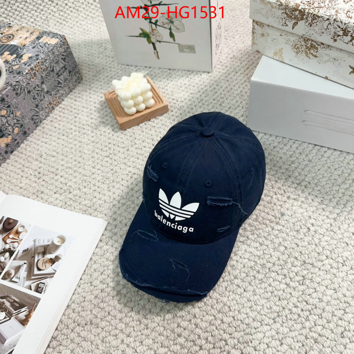 Cap(Hat)-Balenciaga cheap replica designer ID: HG1531 $: 29USD