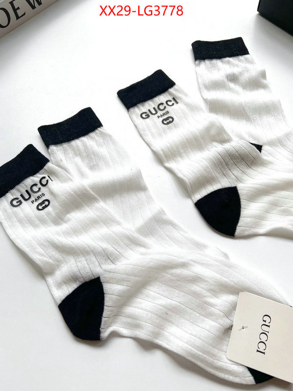 Sock-Gucci what is a 1:1 replica ID: LG3778 $: 29USD