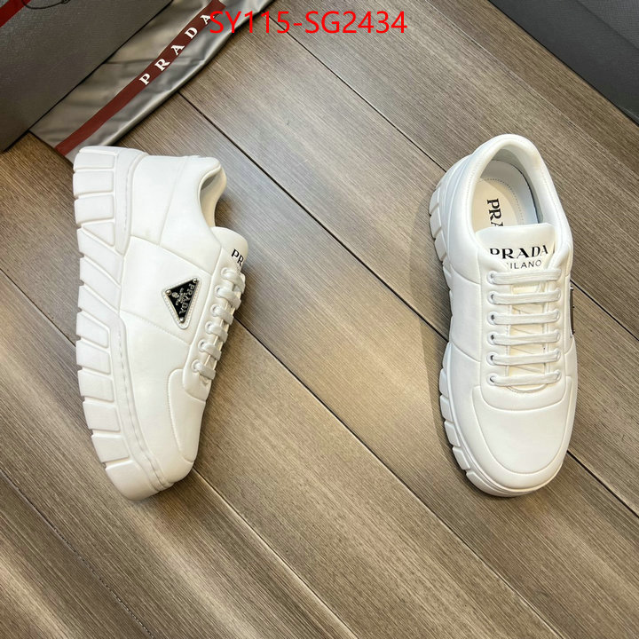 Men shoes-Prada fake ID: SG2434 $: 115USD