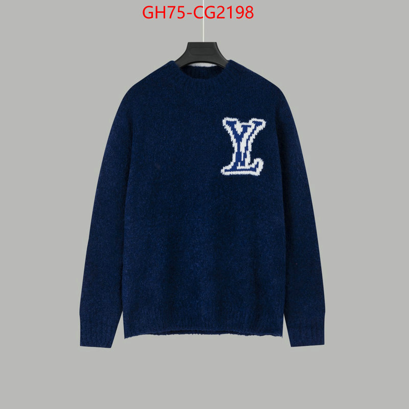 Clothing-LV wholesale imitation designer replicas ID: CG2198 $: 75USD