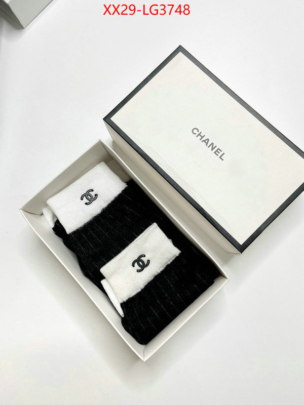 Sock-Chanel replica us ID: LG3748 $: 29USD