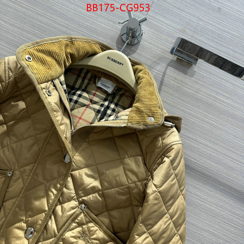 Down jacket Women-Burberry fashion ID: CG953 $: 175USD