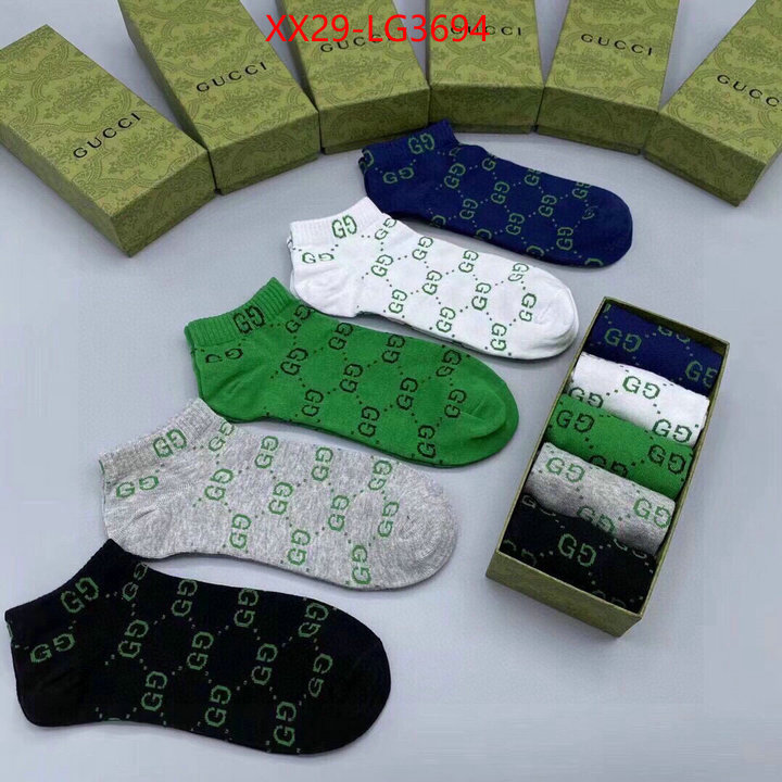 Sock-Gucci high quality happy copy ID: LG3694 $: 29USD