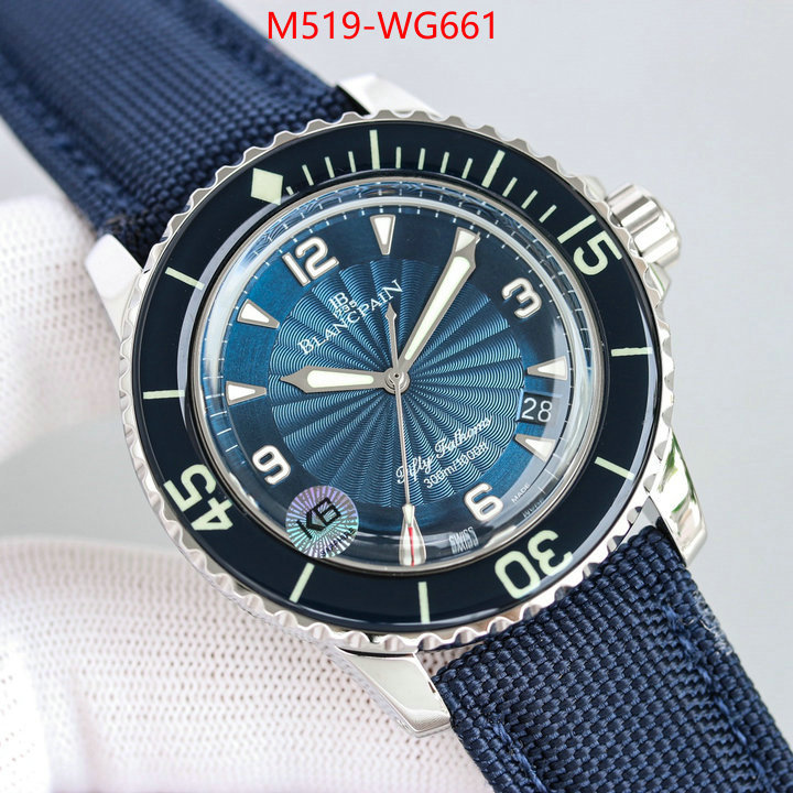 Watch(TOP)-Blancpain designer replica ID: WG661 $: 519USD