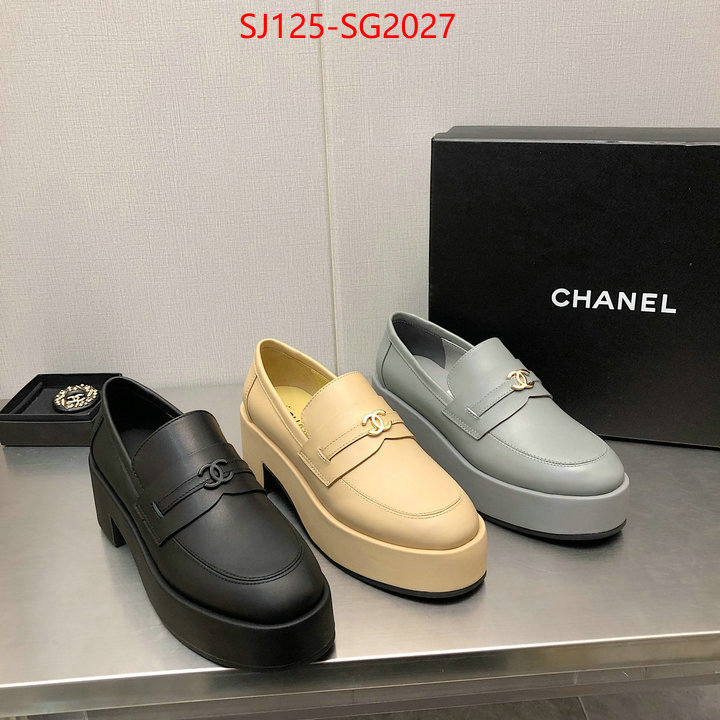 Women Shoes-Chanel buy replica ID: SG2027 $: 125USD