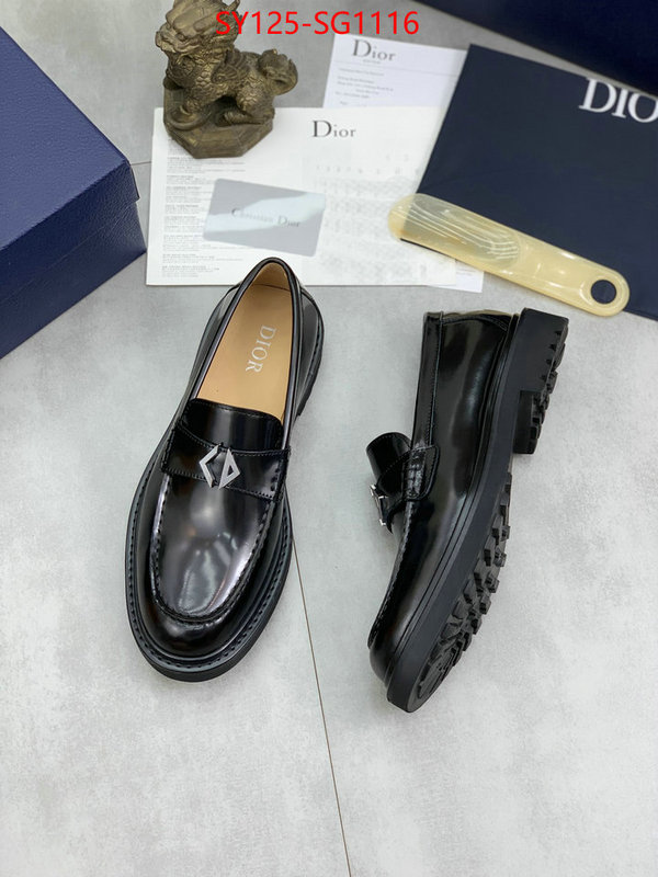 Men shoes-Dior how quality ID: SG1116 $: 125USD