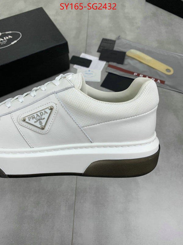 Men shoes-Prada 1:1 replica wholesale ID: SG2432 $: 165USD