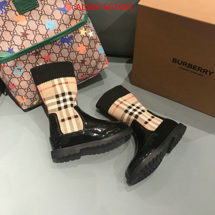 Kids shoes-Burberry best fake ID: SG1663 $: 89USD