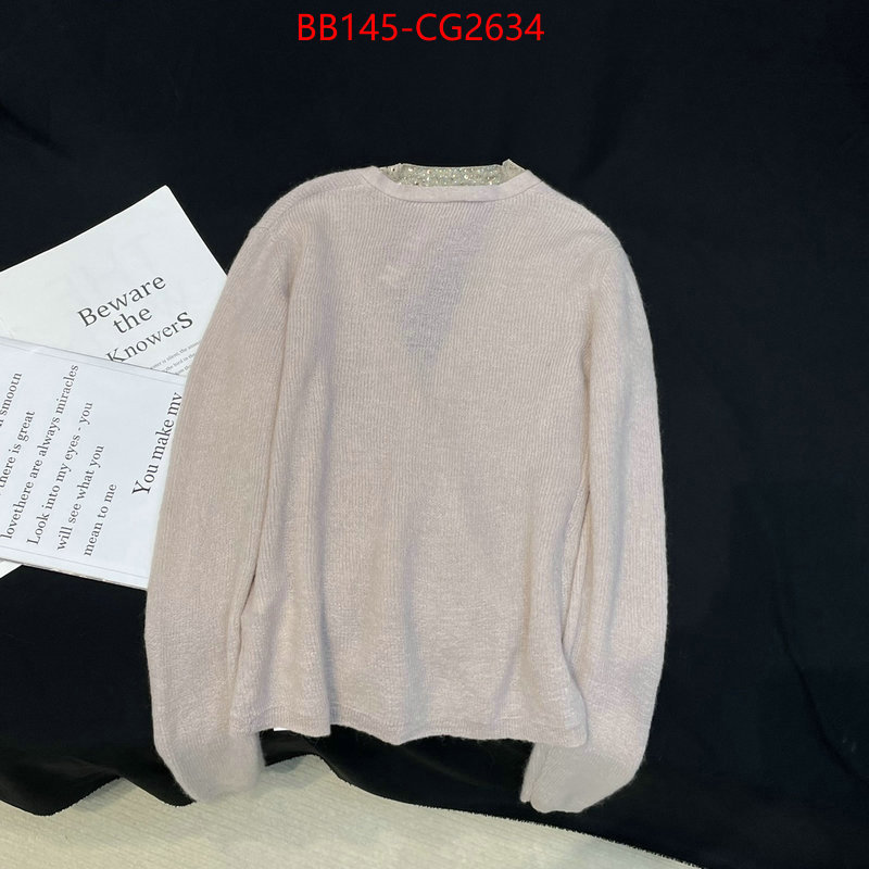 Clothing-MaxMara buying replica ID: CG2634 $: 145USD