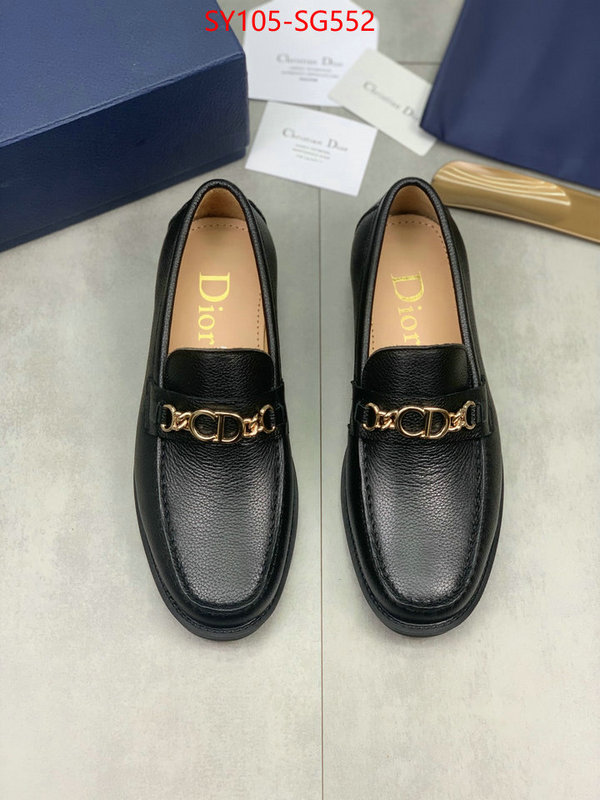 Men shoes-Dior high quality replica designer ID: SG552 $: 105USD