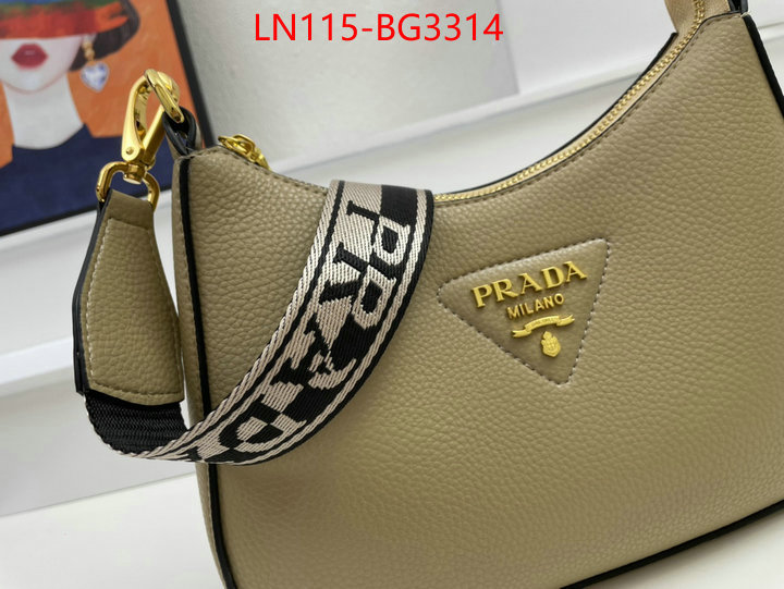 Prada Bags (4A)-Diagonal- new ID: BG3314 $: 115USD