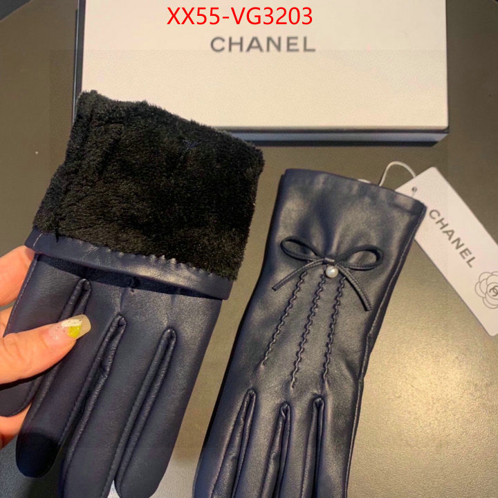 Gloves-Chanel the best quality replica ID: VG3203 $: 55USD