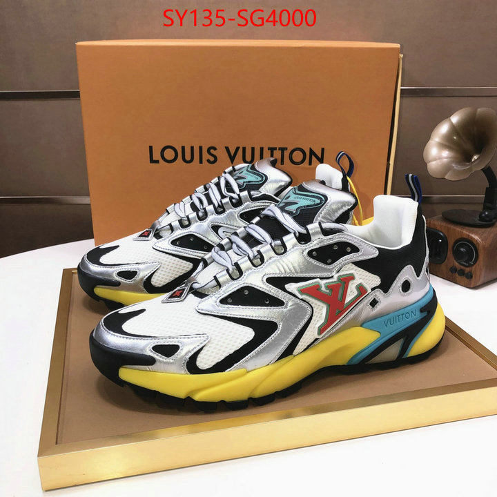 Men Shoes-LV new designer replica ID: SG4000 $: 135USD