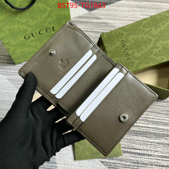 Gucci Bags(TOP)-Wallet- fashion designer ID: TG1843 $: 95USD