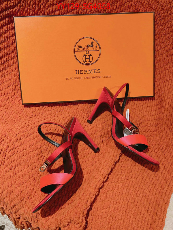 Women Shoes-Hermes top grade ID: SG4058 $: 129USD