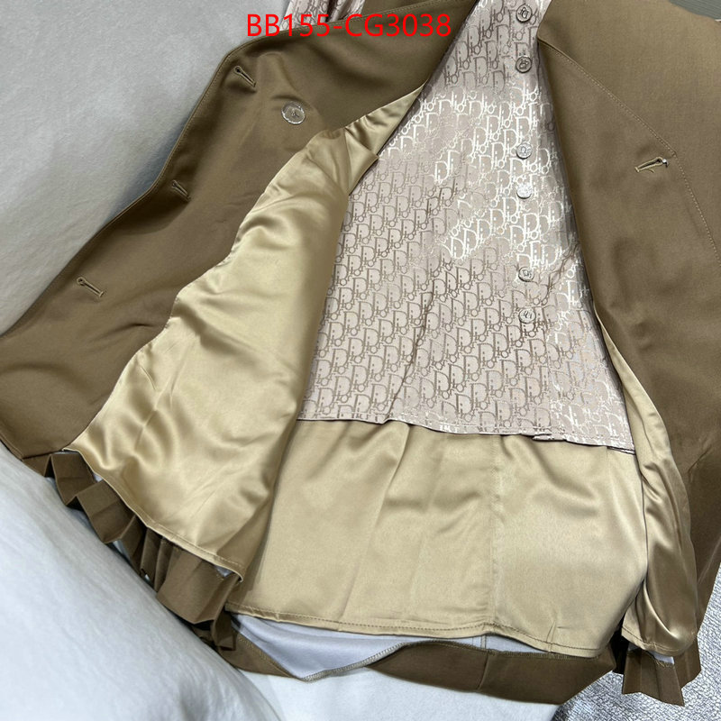 Clothing-Dior what best designer replicas ID: CG3038 $: 155USD