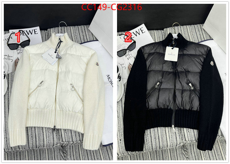 Down jacket Women-Moncler wholesale replica shop ID: CG2316 $: 149USD