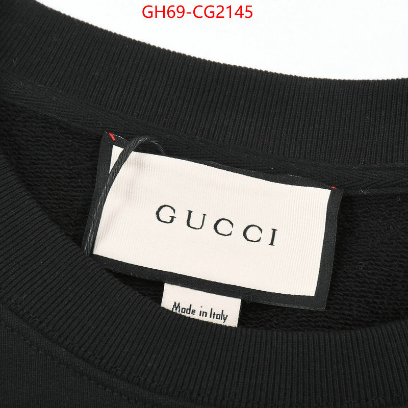 Clothing-Gucci sellers online ID: CG2145 $: 69USD