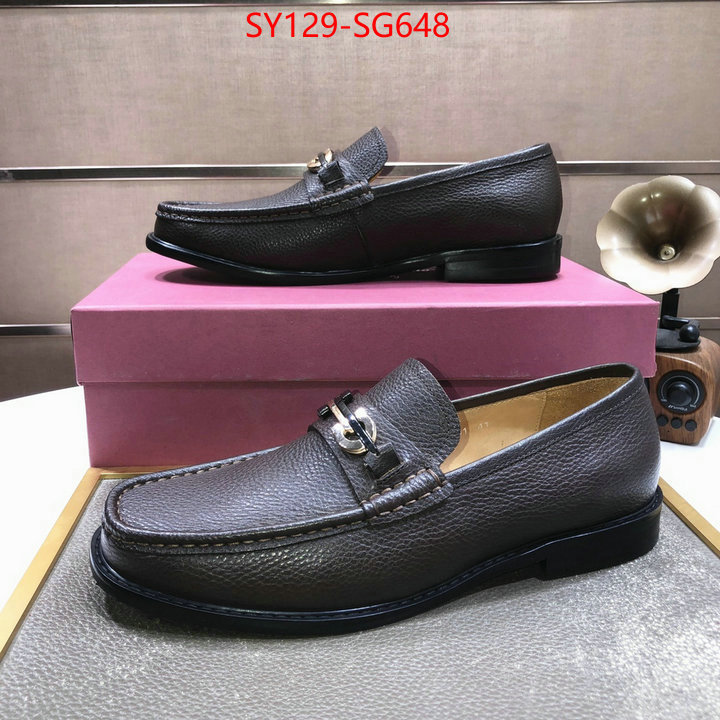 Men shoes-Ferragamo replica aaaaa+ designer ID: SG648 $: 129USD