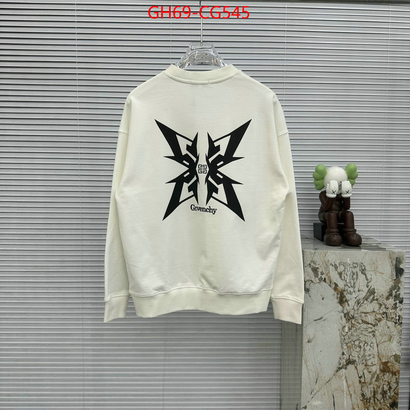 Clothing-Givenchy wholesale designer shop ID: CG545 $: 69USD