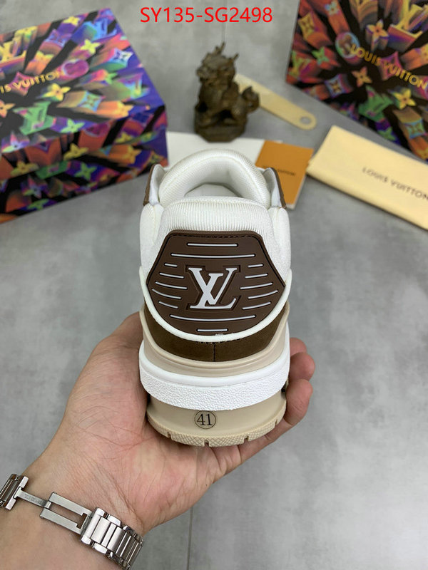 Men Shoes-LV luxury fake ID: SG2498 $: 135USD