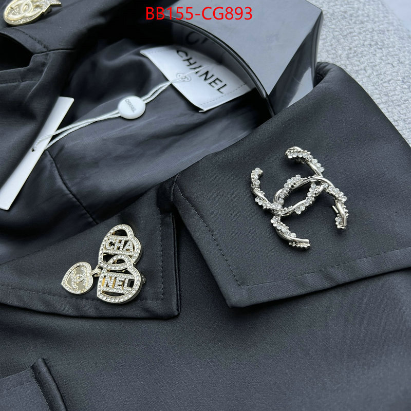 Clothing-Chanel can i buy replica ID: CG893 $: 155USD