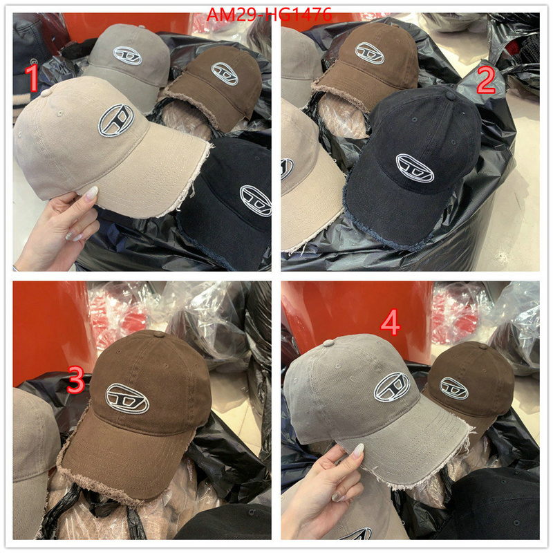 Cap(Hat)-Diesel top quality designer replica ID: HG1476 $: 29USD