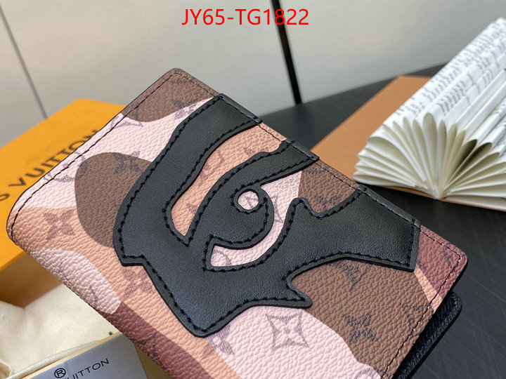 LV Bags(TOP)-Wallet buy best high-quality ID: TG1822 $: 65USD