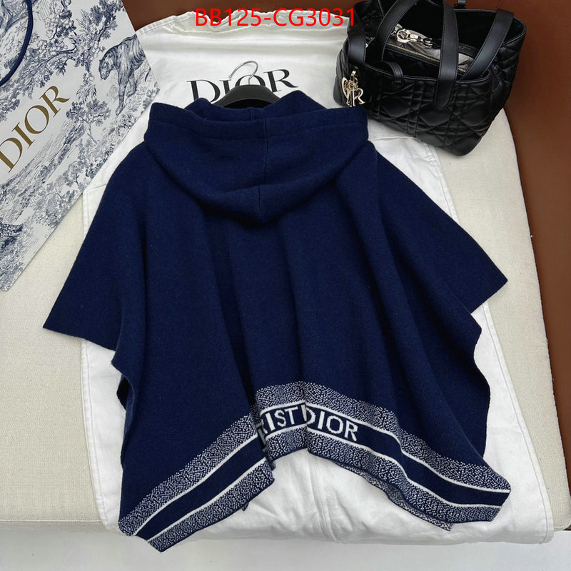 Clothing-Dior fashion replica ID: CG3031 $: 125USD