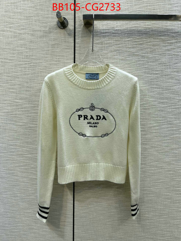 Clothing-Prada replica 2023 perfect luxury ID: CG2733 $: 105USD