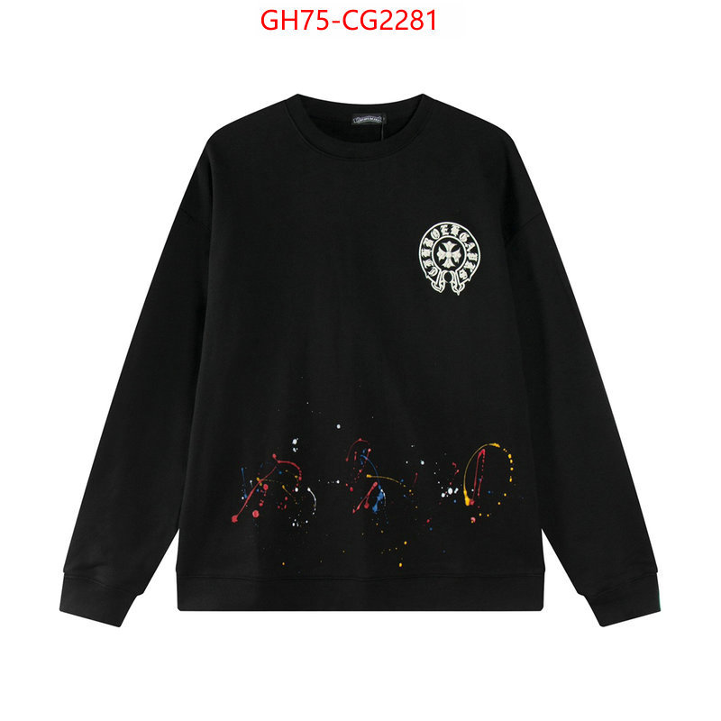 Clothing-Chrome Hearts how quality ID: CG2281 $: 75USD