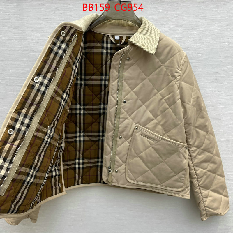 Clothing-Burberry replica aaaaa+ designer ID: CG954 $: 159USD