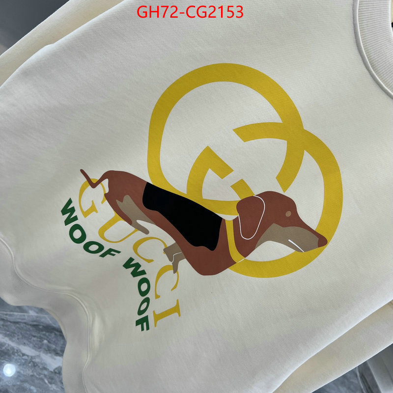 Clothing-Gucci top grade ID: CG2153 $: 72USD