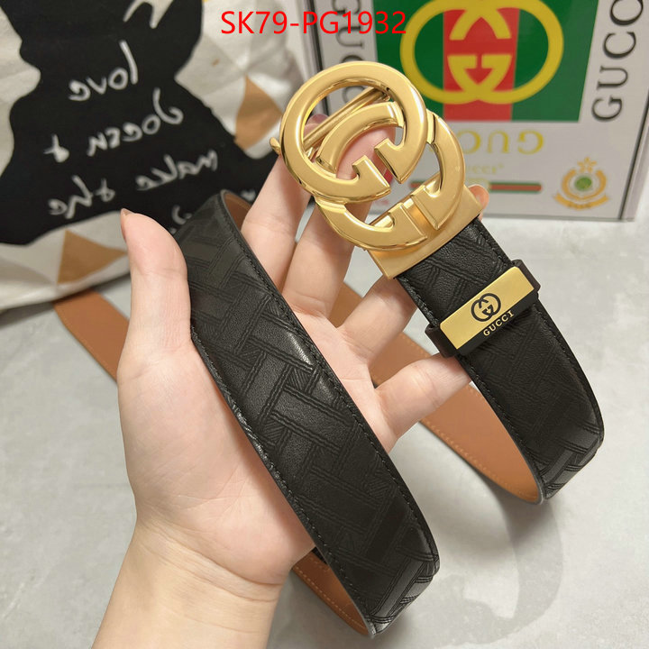 Belts-Gucci best knockoff ID: PG1932 $: 79USD