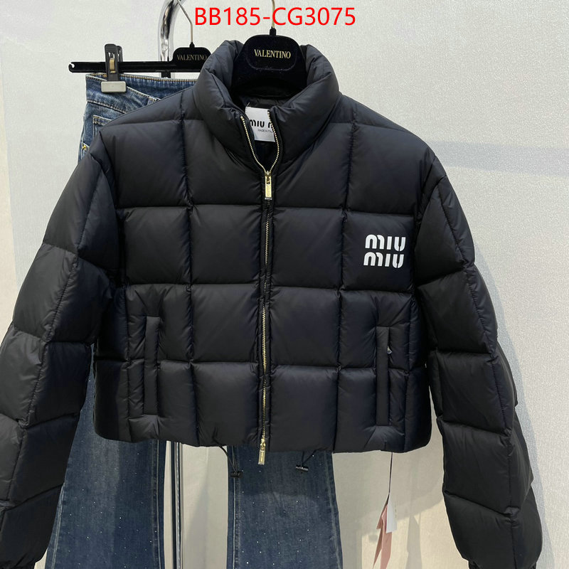 Down jacket Women-Miu Miu best replica 1:1 ID: CG3075 $: 185USD