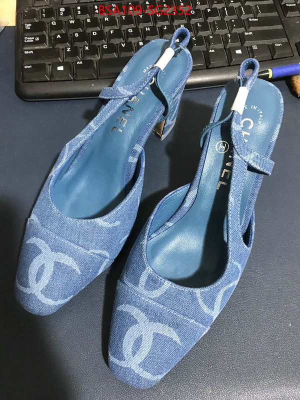 Women Shoes-Chanel designer 1:1 replica ID: SG2352 $: 109USD