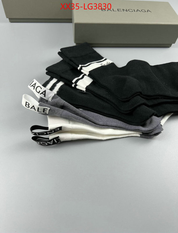 Sock-Balenciaga shop the best high quality ID: LG3830 $: 35USD