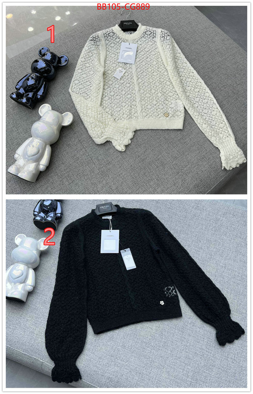 Clothing-Chanel where to buy high quality ID: CG889 $: 105USD