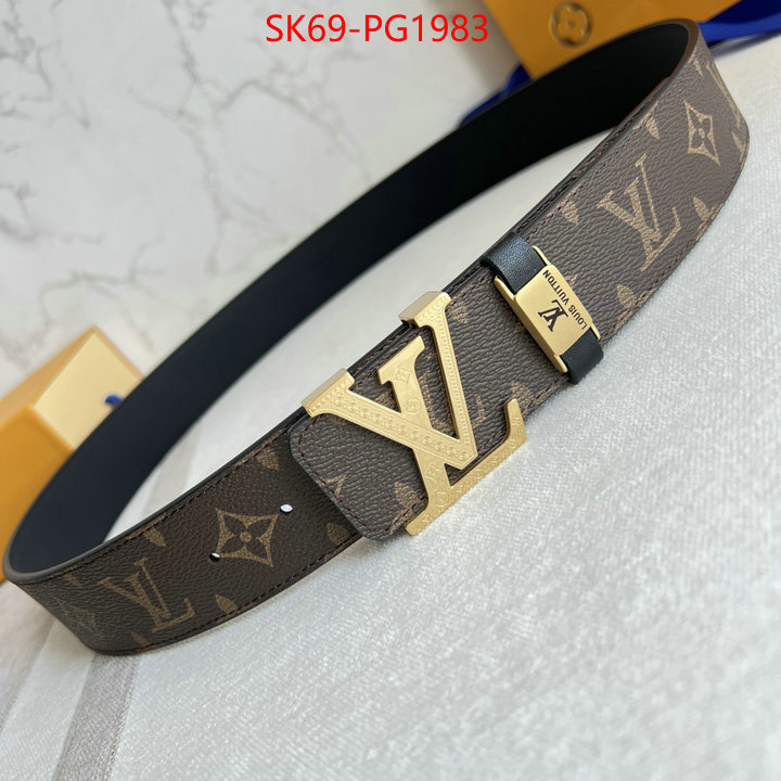 Belts-LV perfect quality ID: PG1983 $: 69USD