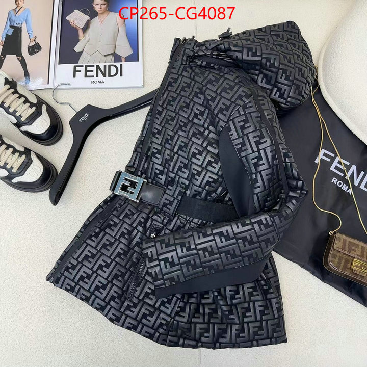 Down jacket Women-Fendi china sale ID: CG4087 $: 265USD