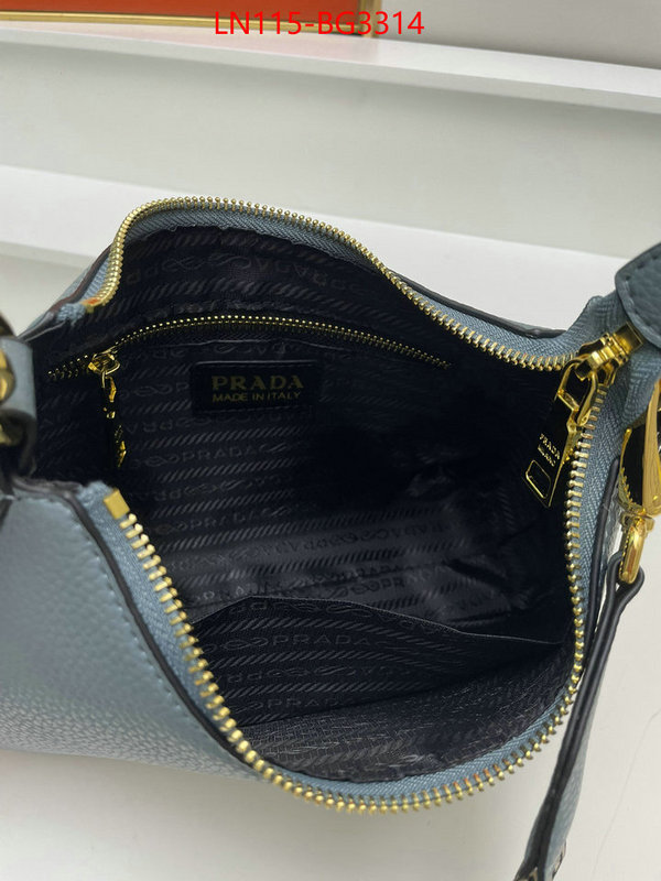 Prada Bags (4A)-Diagonal- new ID: BG3314 $: 115USD