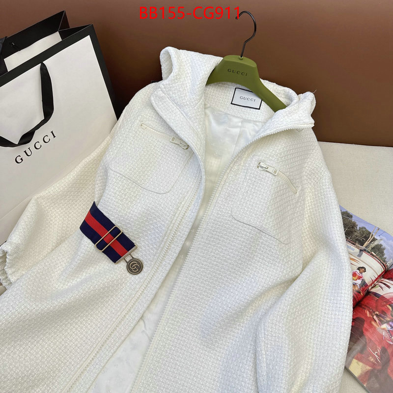 Clothing-Gucci aaaaa+ quality replica ID: CG911 $: 155USD