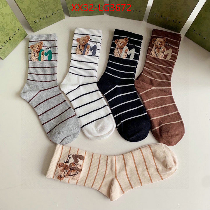 Sock-Gucci sellers online ID: LG3672 $: 32USD