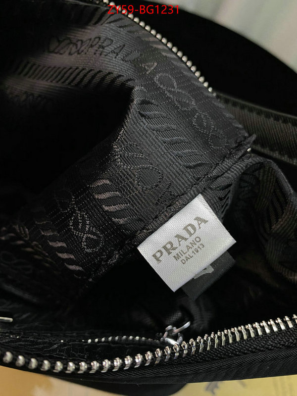 Prada Bags (4A)-Re-Edition 2000 replicas buy special ID: BG1231 $: 59USD