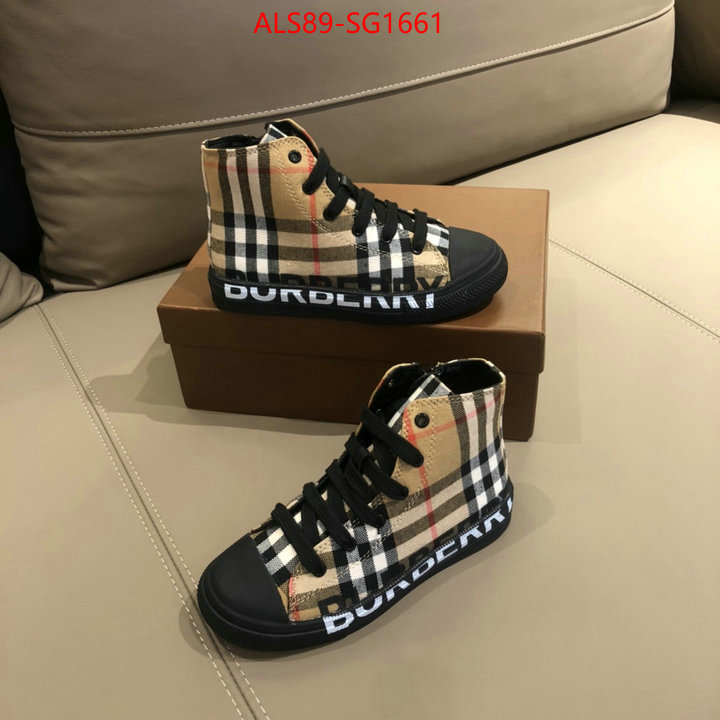 Kids shoes-Burberry 2023 aaaaa replica 1st copy ID: SG1661 $: 89USD